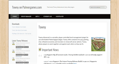 Desktop Screenshot of palmergames.com